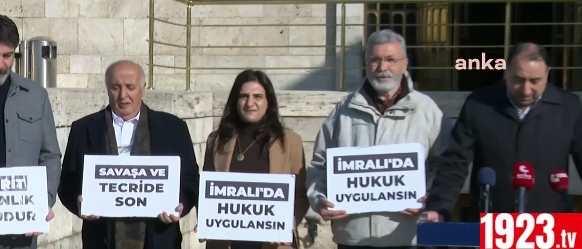 hdp imralı çıkışı